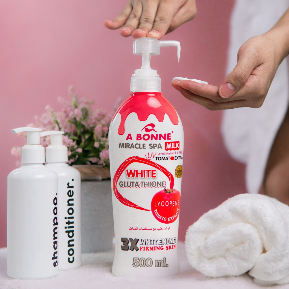 A Bonne Miracle Spa Milk Lotion Tomato Extract