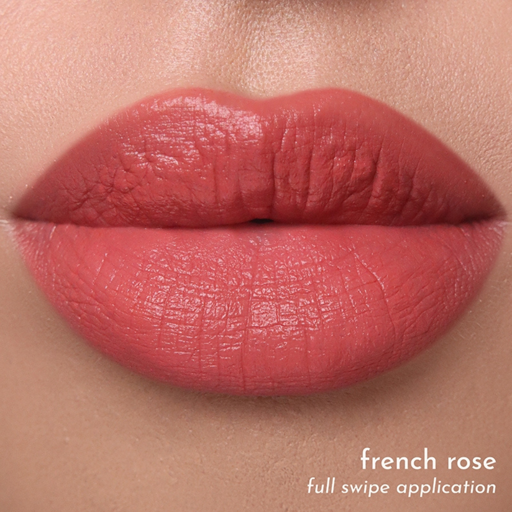 Absidy Beauty Cashmere Kiss Matte Lipstick Heart Evangelista Swatches Lips Arm Swatches French Rose