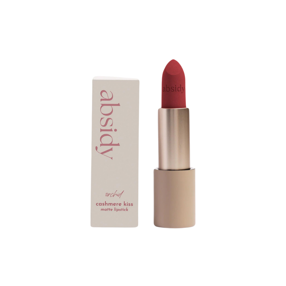 Absidy Beauty Cashmere Kiss Matte Lipstick Heart Evangelista Swatches Lips Arm Swatches Orchid