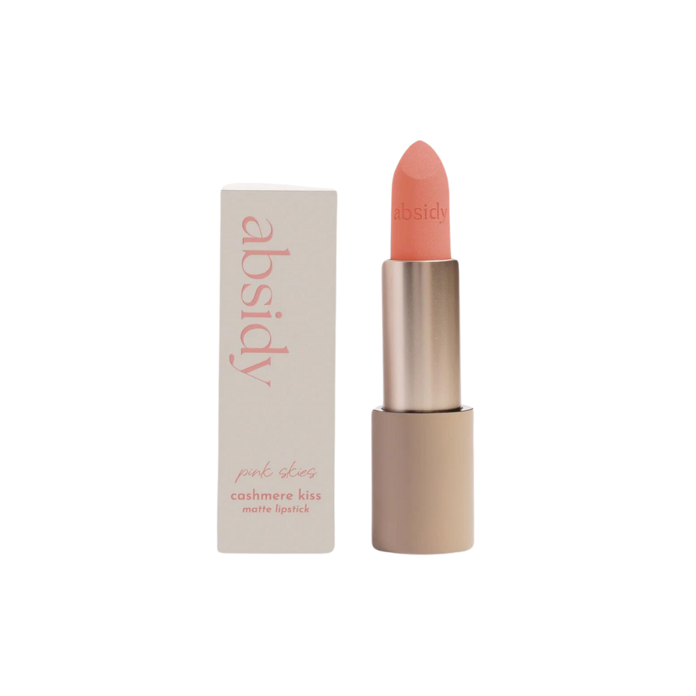 Absidy Beauty Cashmere Kiss Matte Lipstick Heart Evangelista Swatches Lips Arm Swatches Pink skies