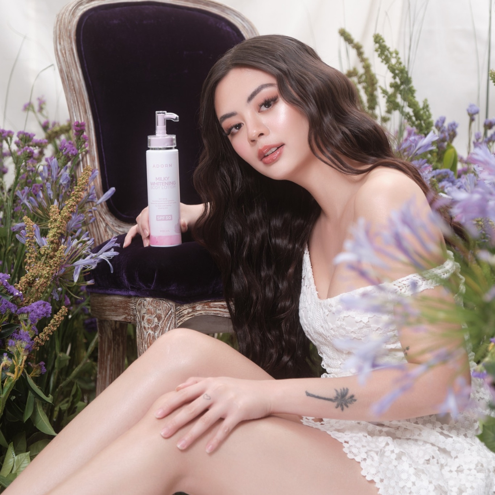Adorn Milky Whitening Body Lotion SPF50 Calmskin