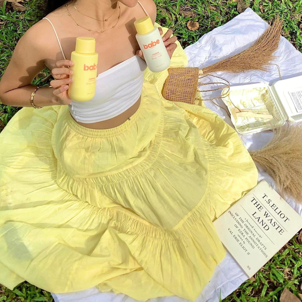 Babe Formula Chiffon Shampoo and Conditioner - Shikakai + Keratin