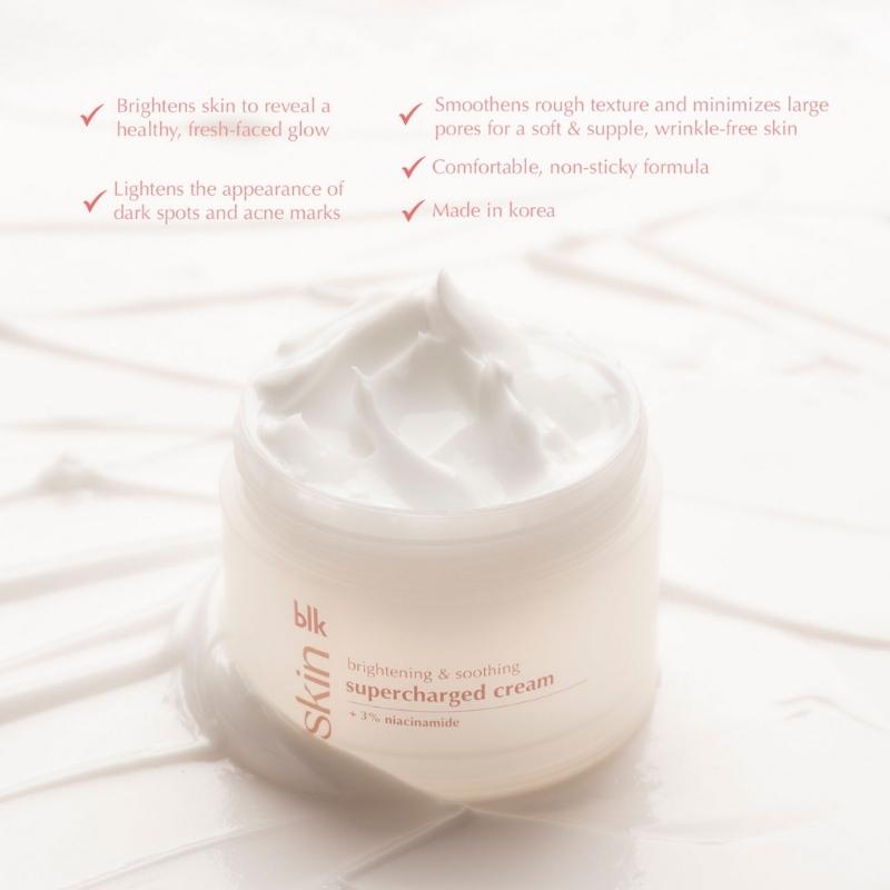 Blk Skin Supercharged Cream + 3% Niacinamide