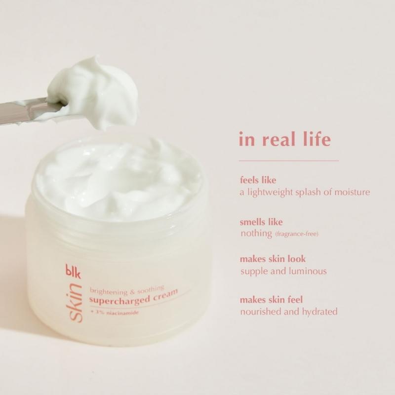 Blk Skin Supercharged Cream + 3% Niacinamide