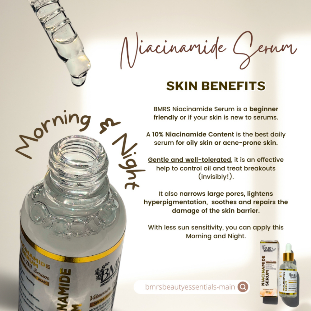 BMRS Beauty Essentials Niacinamide and Vit. B Serum