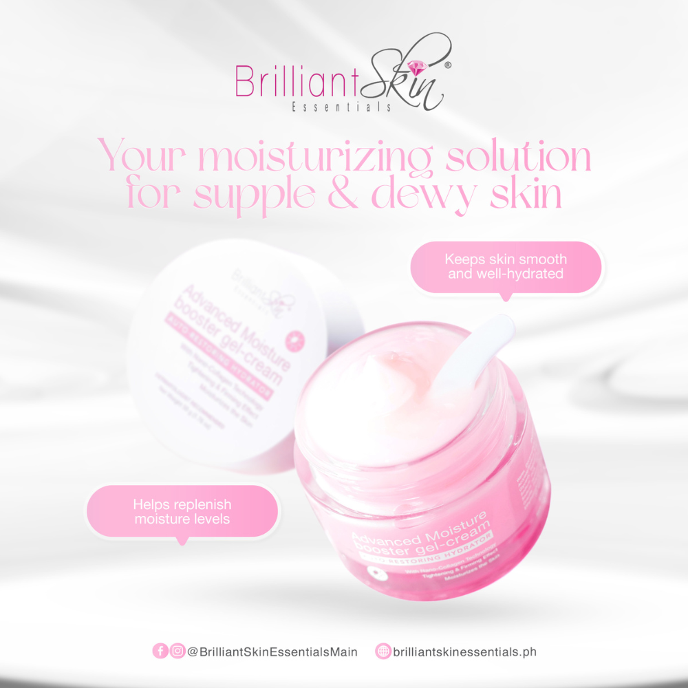 Brilliant Skin Essentials Advanced Moisture Booster Gel Cream Auto-Restoring Hydrator 50g