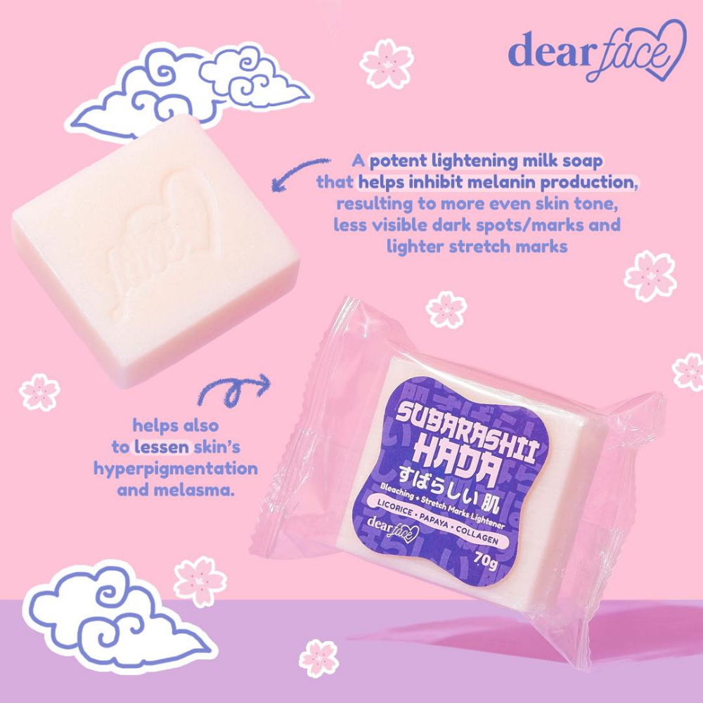 Dear Face Subarashii Hada Soap