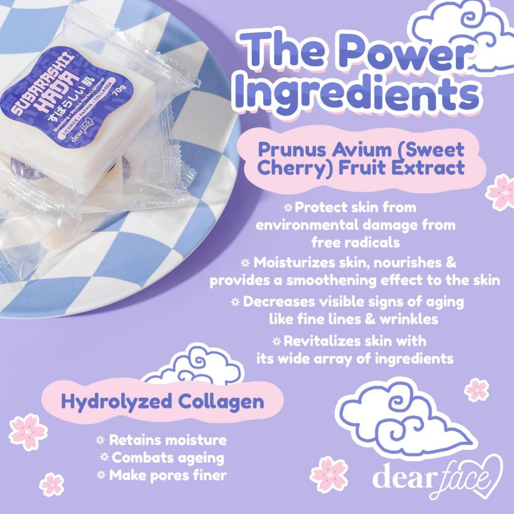 Dear Face Subarashii Hada Soap