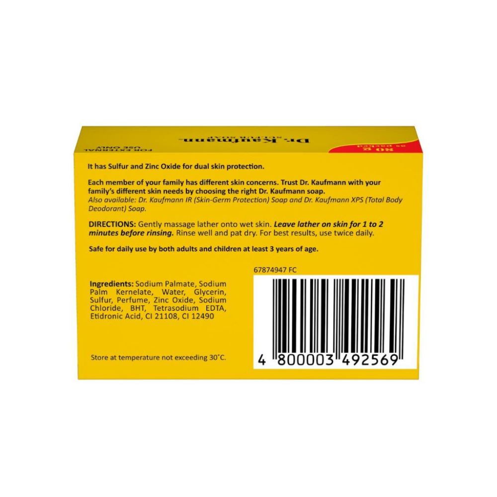 Dr. Kaufmann Sulfur Soap 80g