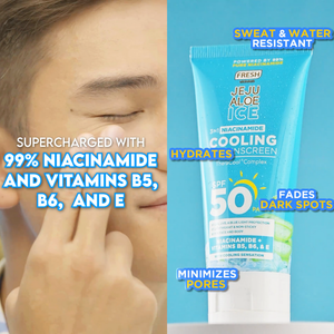Fresh Philippines Skinlab Jeju Aloe Ice 3 in 1 Niacinamide Cooling UV Sunscreen 50ml