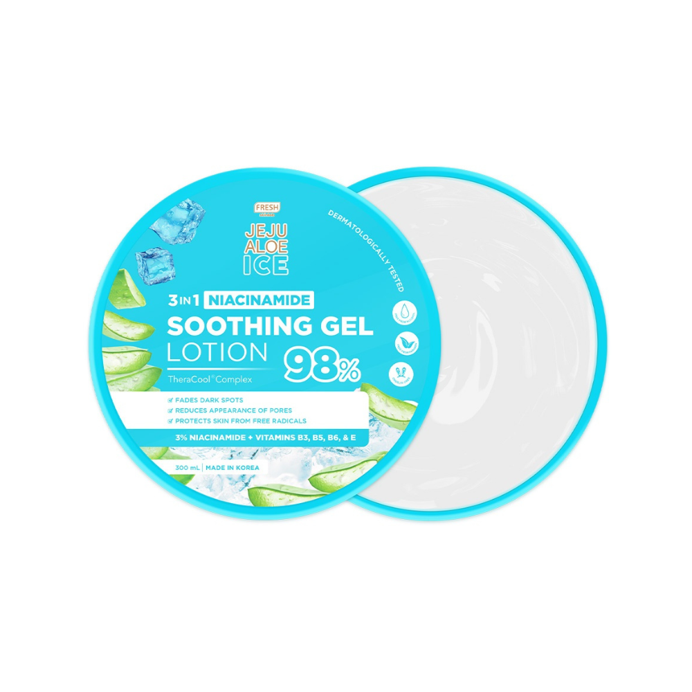 Jeju Aloe Ice 3 in 1 Niacinamide Soothing Gel Lotion