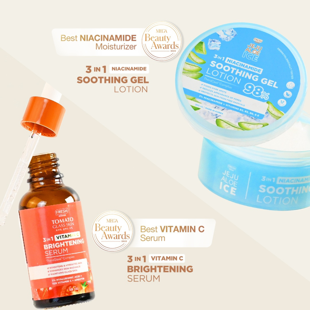 Fresh Skinlab Philippines Jeju Aloe Ice 3 in 1 Niacinamide Soothing Gel Lotion
