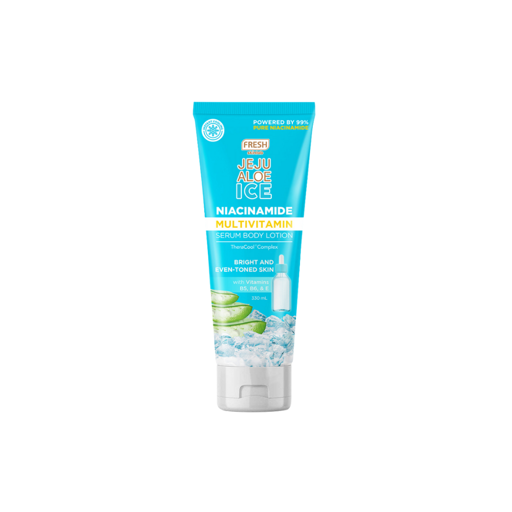 Fresh Skinlab Philippines Jeju Aloe Ice Niacinamide Multivitamin Serum Body Lotion 330ml