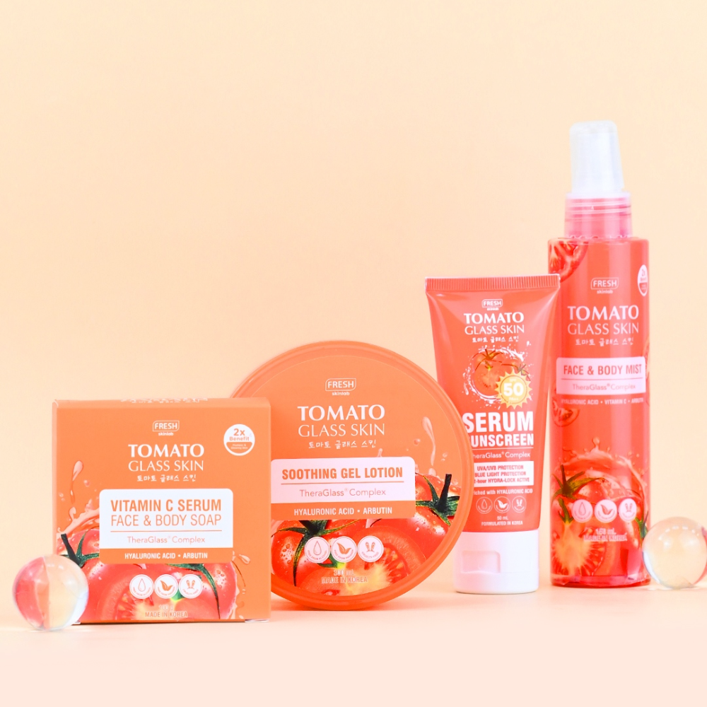 Tomato Glass Skin Vitamin C Serum Soap