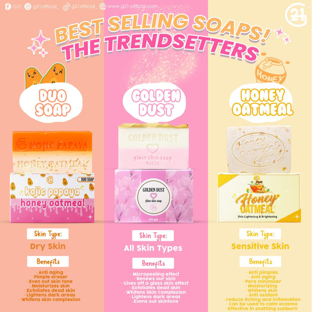 G21 Honey Oatmeal Soap