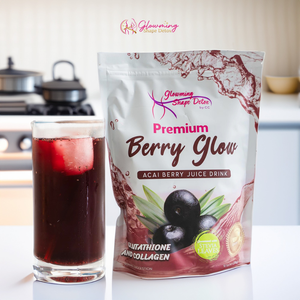 Glowming Shape Detox Premium Berry Glow Acai Berry Juice Drink Cris Cosmetics