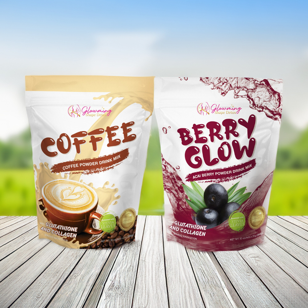 Glowming Shape Detox Premium Berry Glow Acai Berry Juice Drink Cris Cosmetics