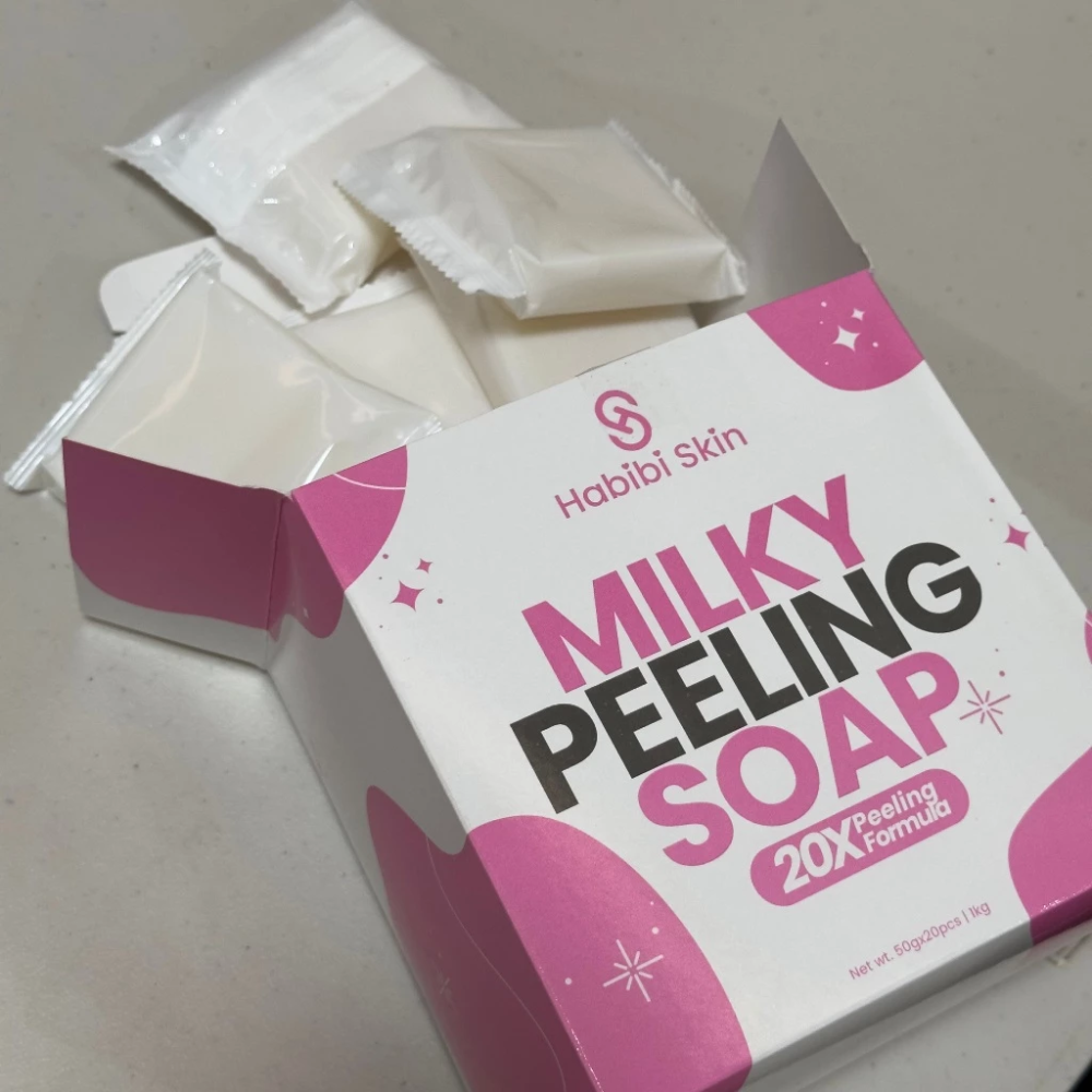 Habibi Skin Milky Peeling Soap 20x Peeling Formula - 20pcs x 50g