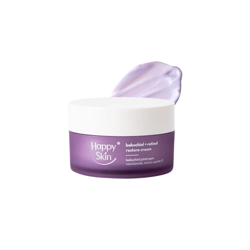 Happy Skin Bakuchiol + Retinol Restore Cream
