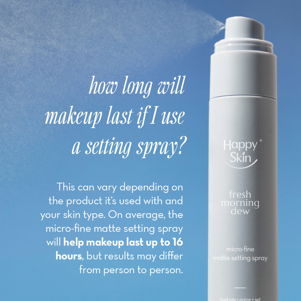 Fresh Morning Dew Micro-fine Matte Setting Spray