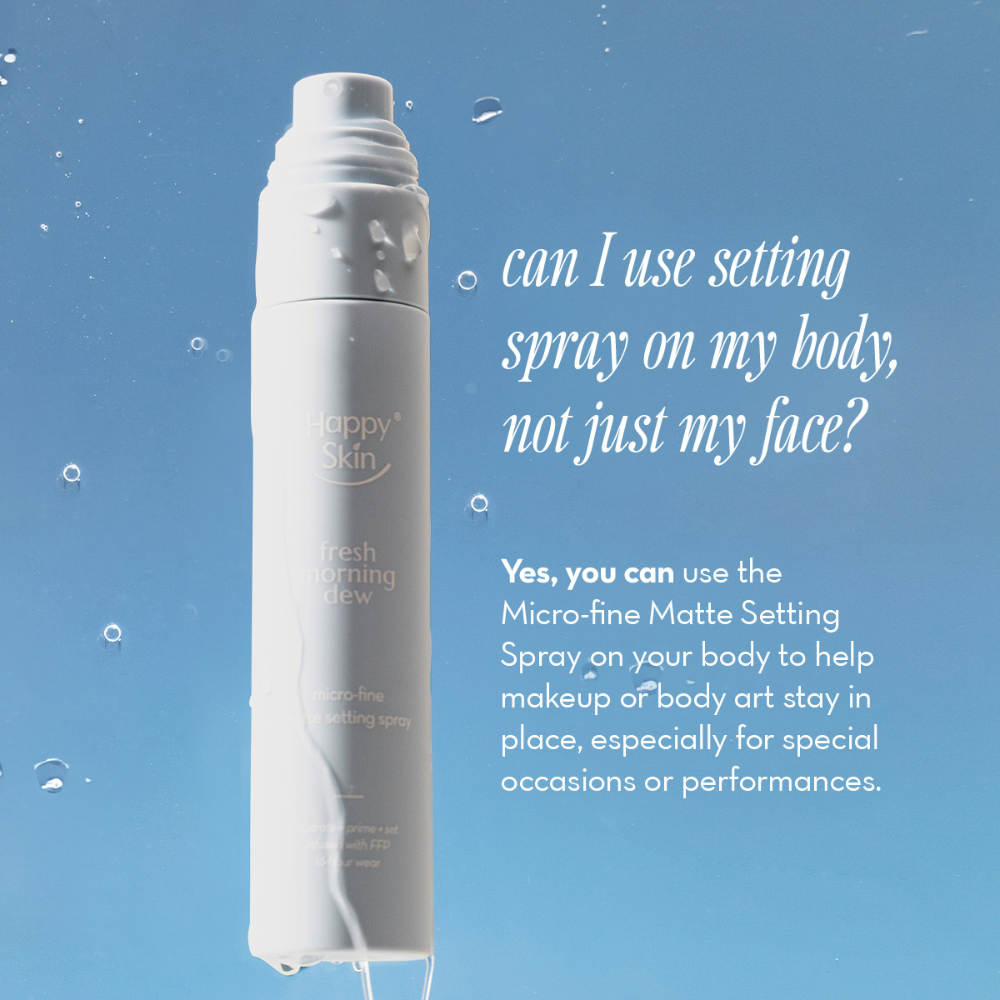 Happy Skin Fresh Morning Dew Micro-fine Matte Setting Spray