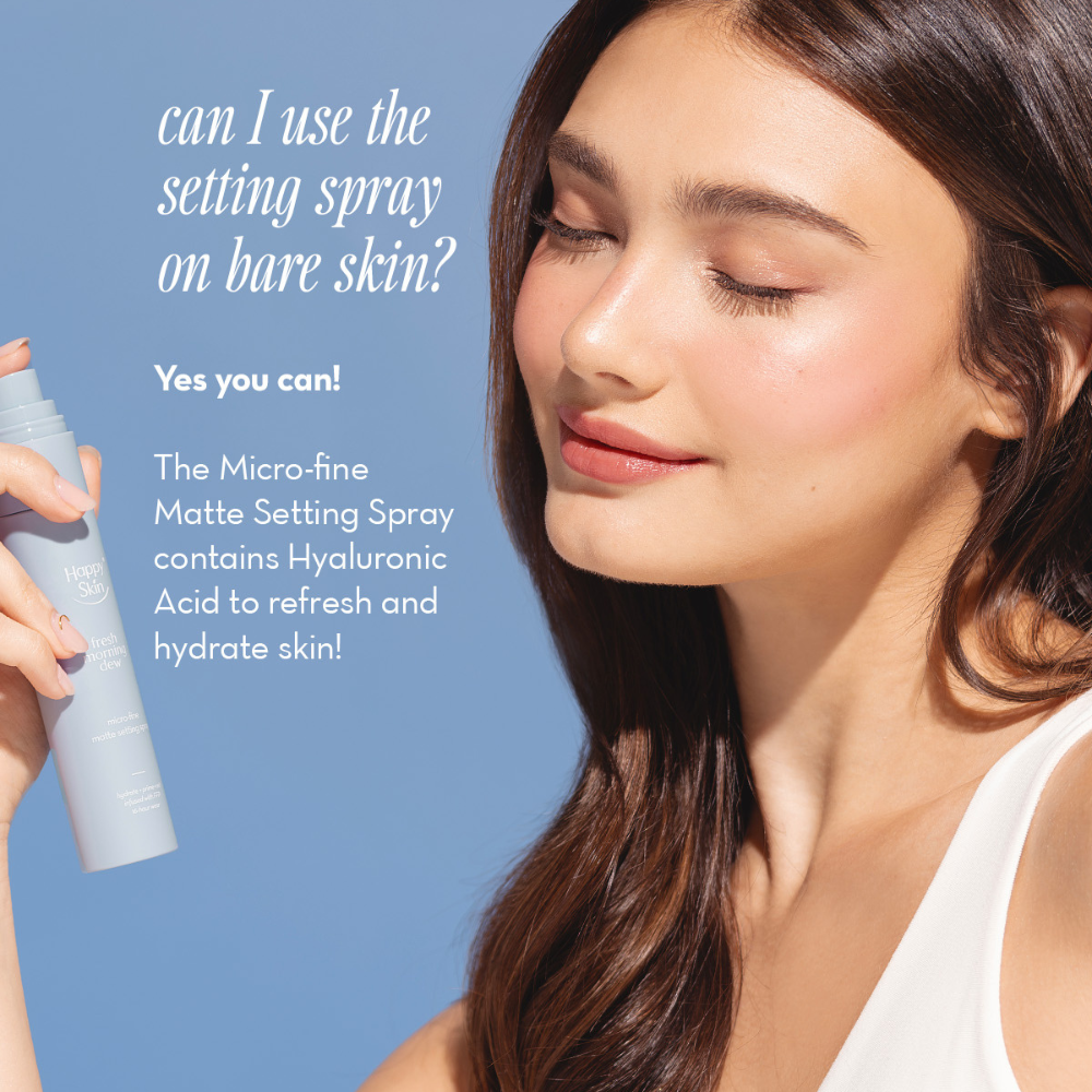 Happy Skin Fresh Morning Dew Micro-fine Matte Setting Spray