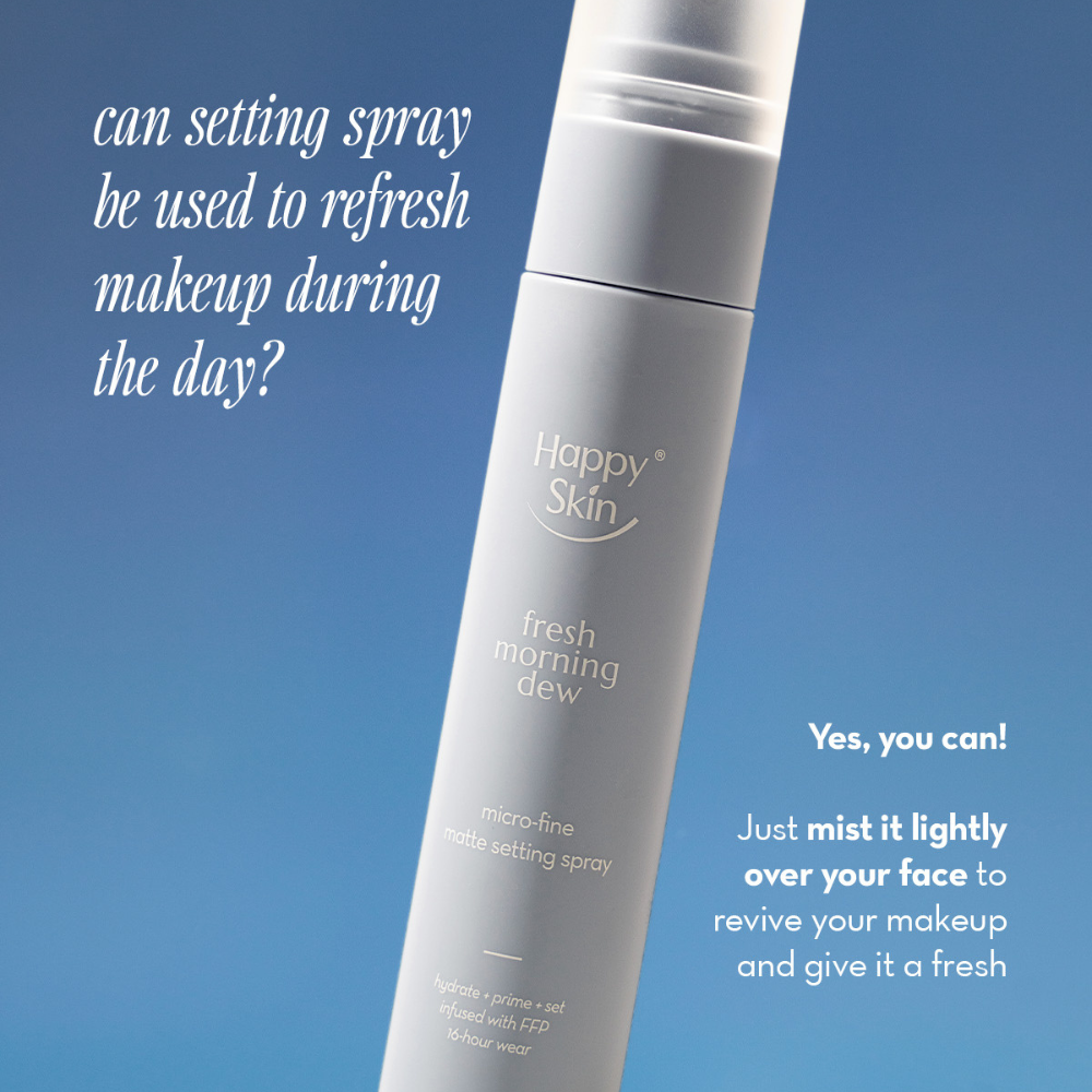 Happy Skin Fresh Morning Dew Micro-fine Matte Setting Spray