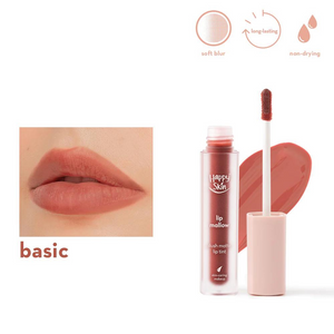 Happy Skin Lip Mallow Plush Matte Lip Tint - Basic