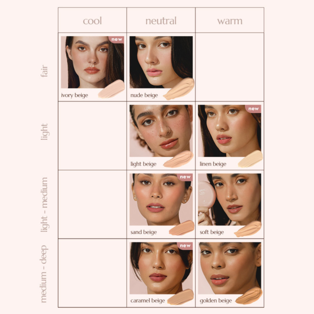 Happy Skin Second Skin Matte Serum Cushion -Tone Shades