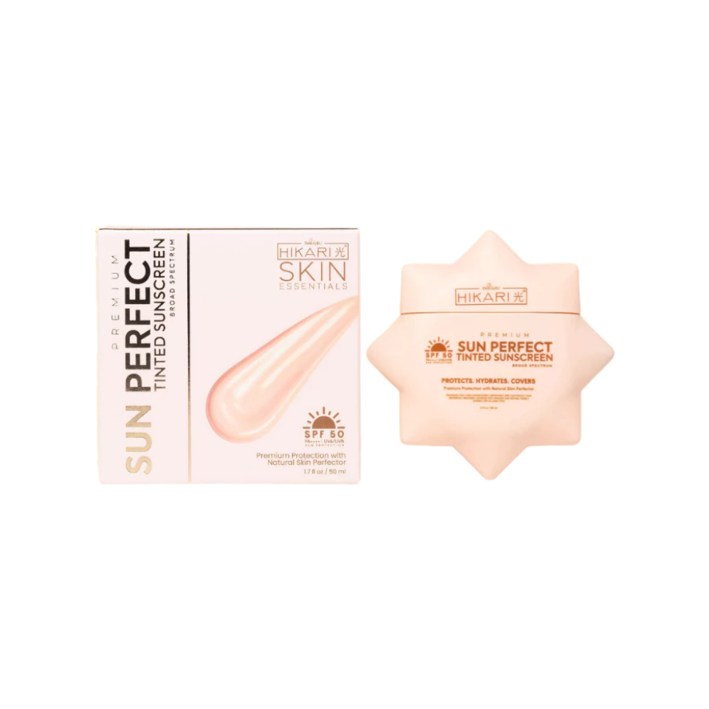HIKARI SKIN SUNSCREEN 4枚入り Hikari Skin Essentials Sun Perfect Tinted Sunscreen – PNY BEAUTY