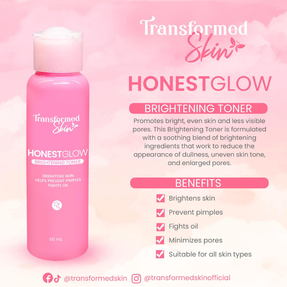 Transformed Skin Honest Glow Facial Set