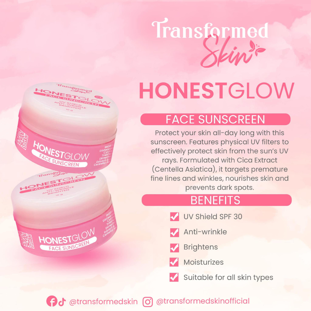 Transformed Skin Honest Glow Facial Set