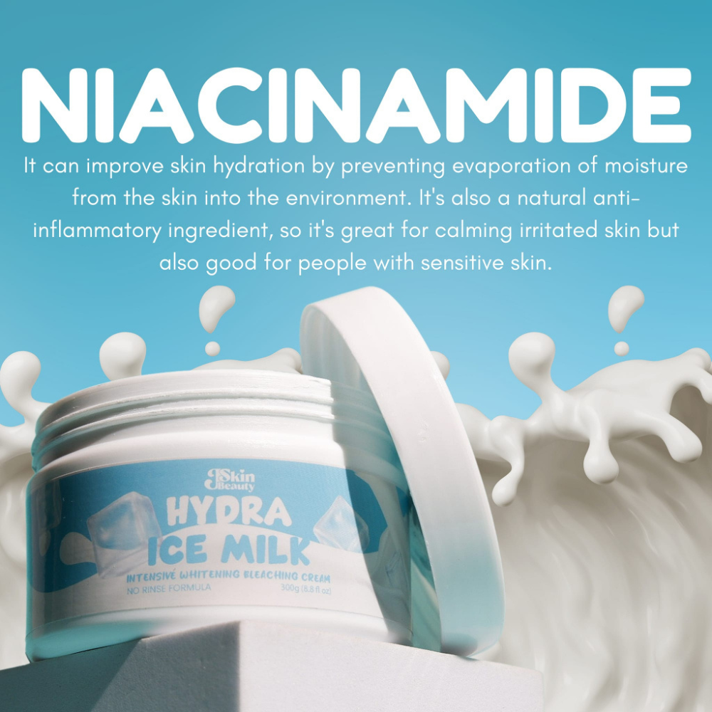 Jskin Beauty Hydra Ice  Milk Intense Whitening Bleaching Cream -No rinse formula