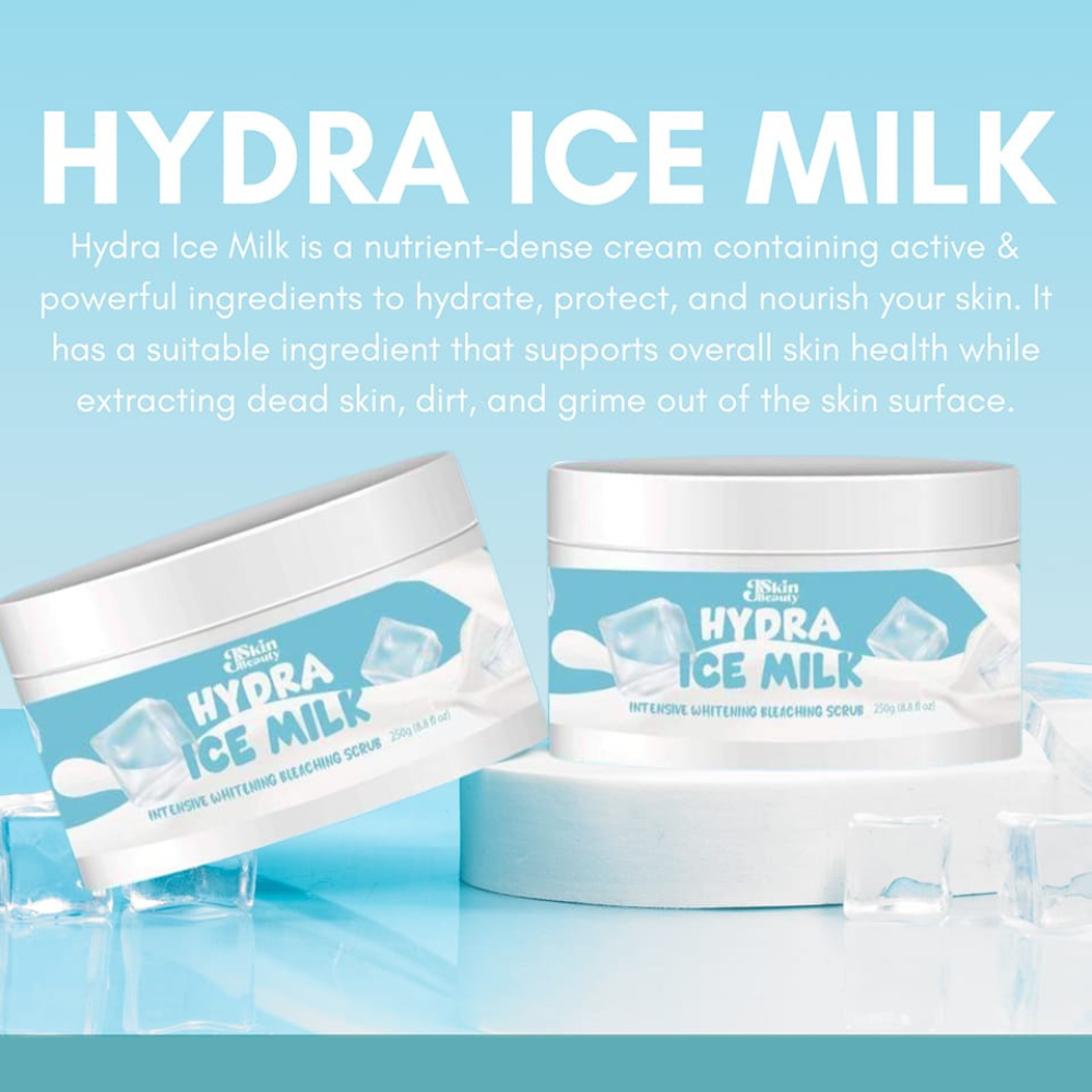 Jskin Beauty Hydra Ice  Milk Intense Whitening Bleaching Cream -No rinse formula