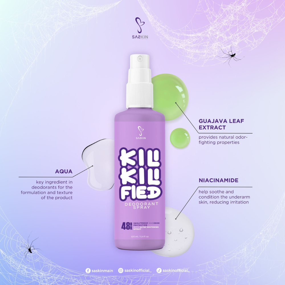 Saskin Kili Kilified Deodorant Spray