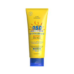 Luxe Organix 6 in 1 MAXShield Active Ulta Sheer Face & Body Sunscreen