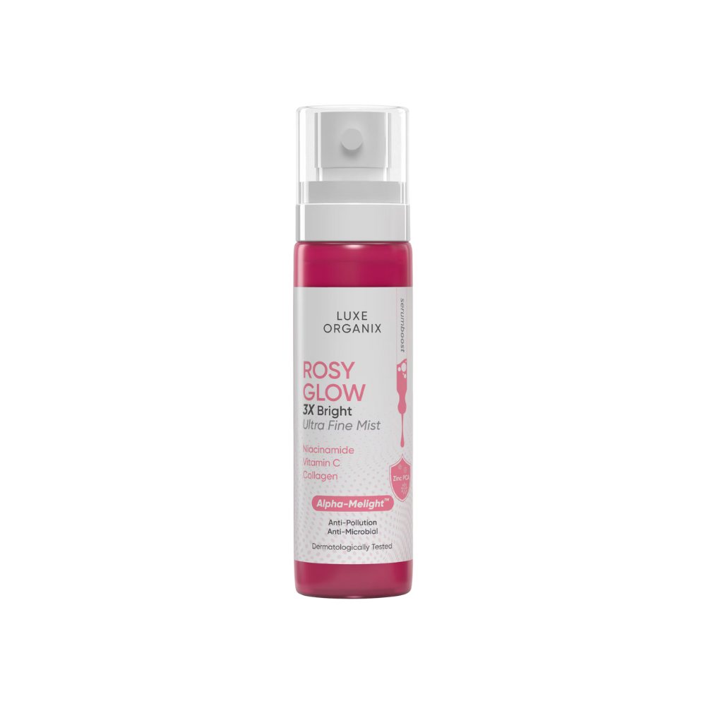 Luxe Organix Rosy Glow 3x Bright Ultra Fine Mist 80ml