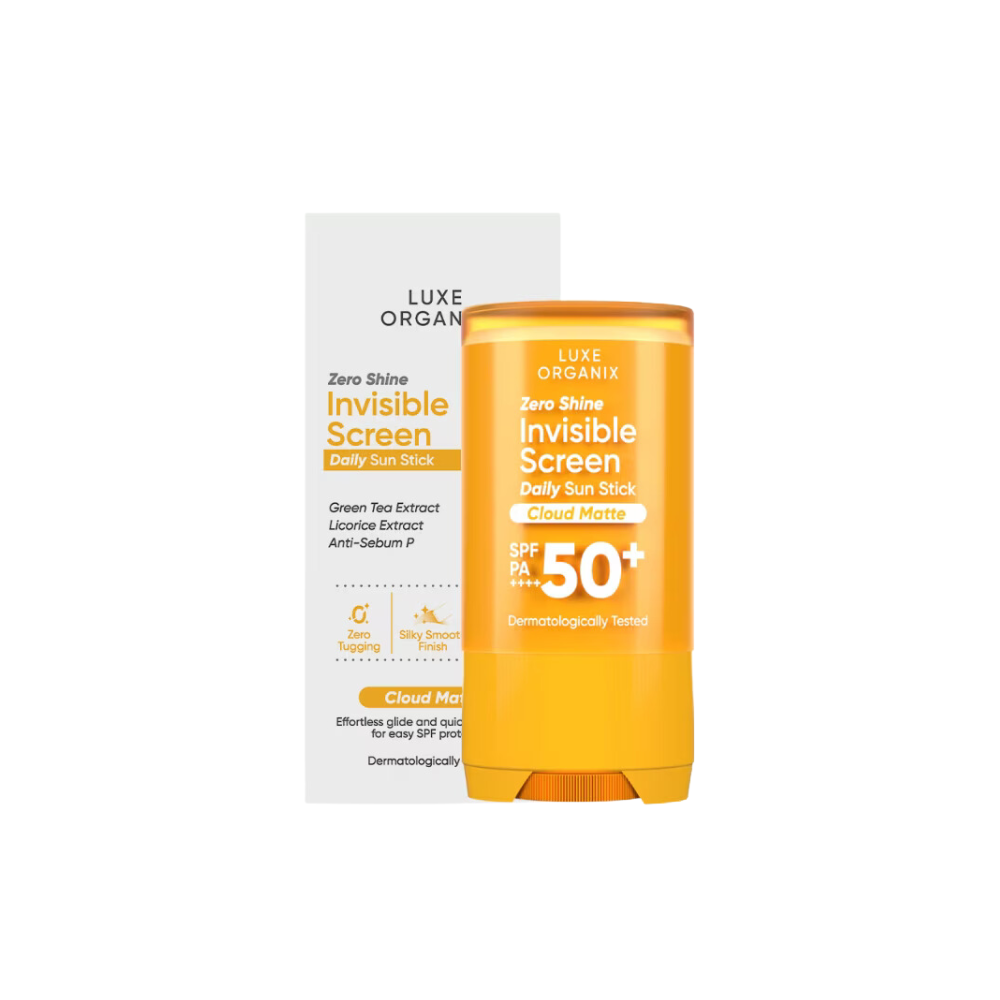 Luxe Organix Zero Shine Invisible Screen Daily Sun Stick -Cloud Matte
