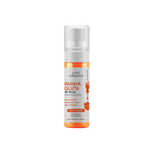 Luxe Organix Papaya Gluta 3X White Ultra Fine Mist -Cool and Soothe 80ml