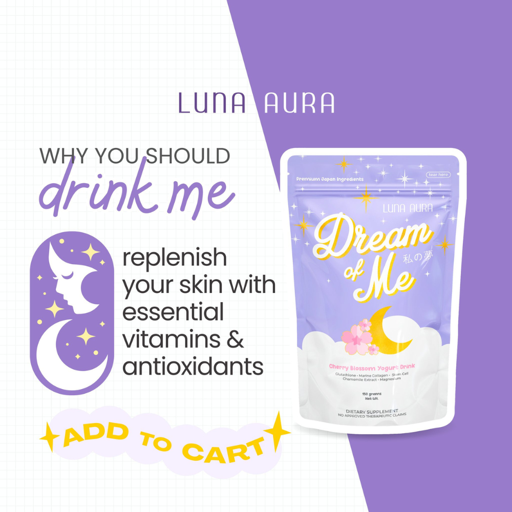 Luna Aura Dream of Me -Cherry Blossom Yogurt Drink
