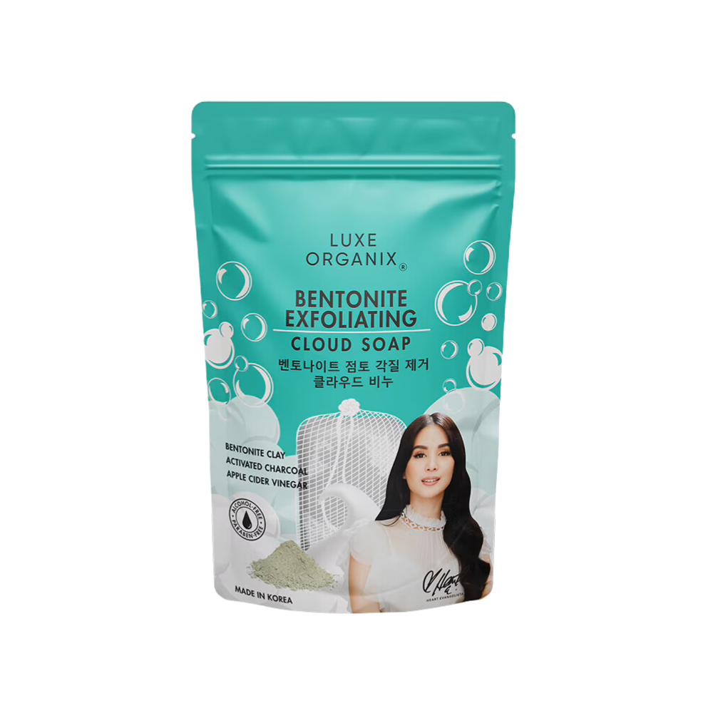 Luxe Organix Niacinamide + Bentonite Cloud Soap -Exfoliating