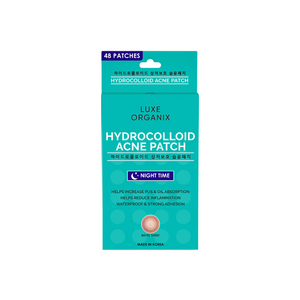 Luxe Organix Hydrocolloid Acne Spot Patch -Night Time 48 pcs