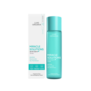 Luxe Organix Miracle Solutions AHA/BHA Tea Tree Pore Clarifying Treatment Toner 150ml