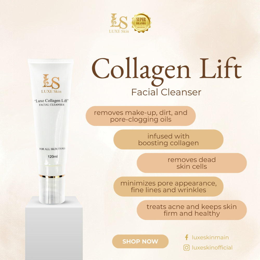 Luxe Skin and Beauty Wellness Group Luxe Collagen Lift Facial Cleanser