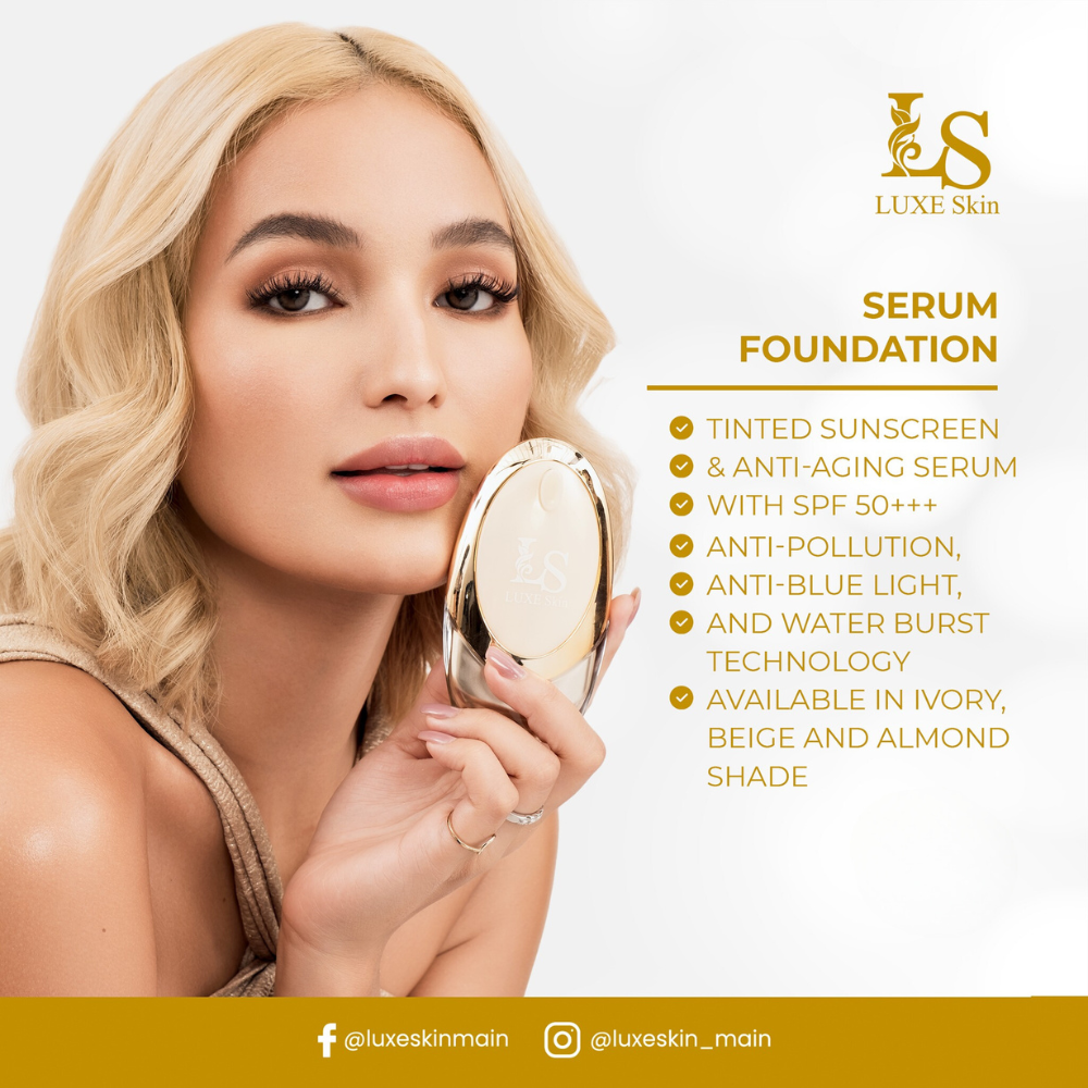 Luxe Skin Serum Foundation SPF50+++ -Ivory