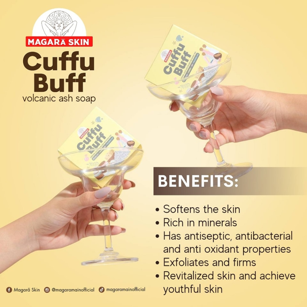 Magara Skin Cuffu Buff Coffee Scrub Partner Soap