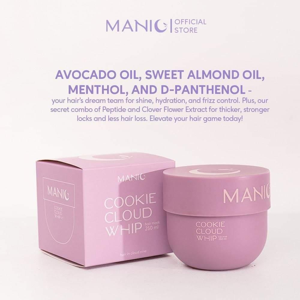 Manic Beauty Cookie Cloud Whip Hair Mask 250ml