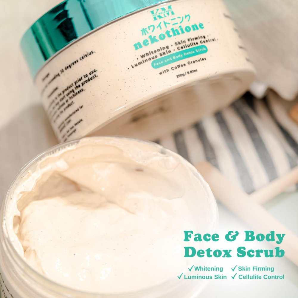 Kat Melendez Nekothione Face and Body Detox Scrub