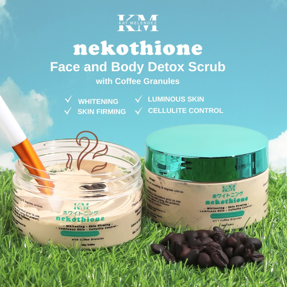 Kat Melendez Nekothione Face and Body Detox Scrub