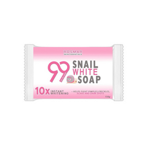 Rosmar 99 Skin Snail White Soap 10x Instant Brightening